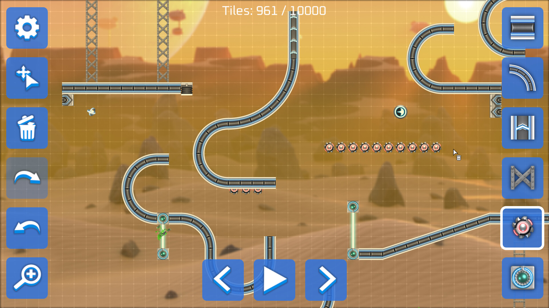 G-Switch 4 track and menu screenshot